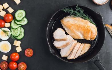 Alimentos funcionales listos para ser preparados en una comida