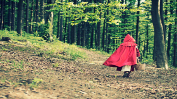 Caperucita Roja y el lobo feroz