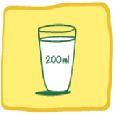 NIDO +5 branded illustration 3 step