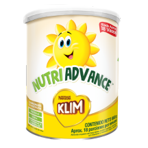 Presentación en lata de KLIM® NUTRIADVANCE® complemento alimenticio